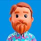 Avatar homme à la barbe rousse – Winoui Casino