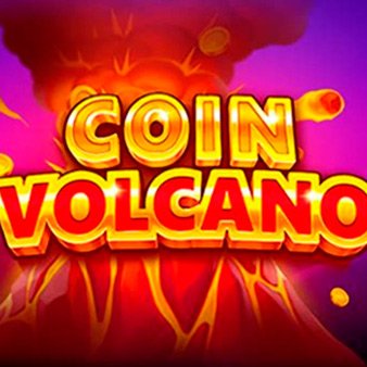 Coin Volcano sur fond d’éruption volcanique avec pièces d’or – Winoui Casino
